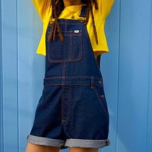 Vans Boyfriend Fit Denim Overalls Size L